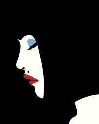 Super Minimal Stripped Back Three Colour Portrait I Managed To Convey A Feeling Of Sadness In This Illustration Purely By A Colorful Portrait Illustration Art