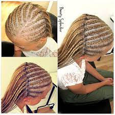 Half Head Cornrows Braided Hairstyles Cornrow Hairstyles Beauty Hair Makeup