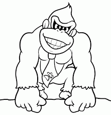 You can print or color them online at getdrawings.com for absolutely free. Donkey Kong Coloring Pages Printable Coloring Home