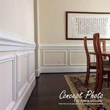 By then, custom wood paneling had become too expensive for all but the. Buy Ekena Millwork Cha02x01vi Victorian Chair Rail 2h X 1 2p X 94 1 2l Primed Online In Vietnam B01n2t8khc