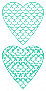 Free Free Mermaid Scale Heart Svg 173 SVG PNG EPS DXF File