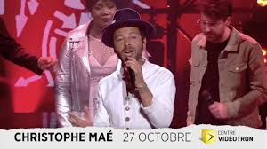 Christophe Mae 27 Octobre 2018 Le Centre Videotron Born 16 october 1975 in carpentras, vaucluse), better known by his stage name christophe mae (kʁistɔf mae), is a french pop singer. christophe mae 27 octobre 2018 le