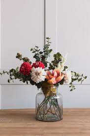 How To Create Your Own Faux Bouquet Rose Grey Spring Vases Flower Arrangements Beautiful Flowers