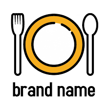 Miliki set sendok dan garpu terlengkap sekarang. Piring Sendok Garpu Logo Templat Postermywall