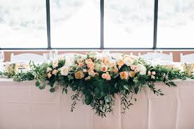 Pin On Head Table Florals Garlands