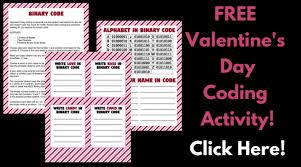 Binary code, code used in digital computers, is based on a binary number . Make Coding Bracelets For Valentine S Day Little Bins For Little Hands