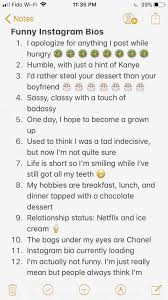An instagram bio may seem like an afterthought (you're too busy coming up with savage captions), but in reality, it's the first impression you're giving off when someone comes across your page. Funny Instagram Bios Instagram Bios Funny Instagram Bio Quotes Witty Instagram Captions