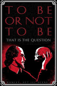 Hamlet Soliloquy: To Be or Not To Be (w/ William Shakespeare) Poster 24" x  36" | eBay