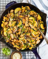 Check spelling or type a new query. Zucchini Stir Fry With Chicken Quick And Easy Wellplated Com