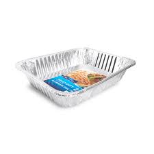 Ideal for outdoor dining, bbq's, and picnics. Houze Medium Aluminium Foil Tray With Lid Ntuc Fairprice