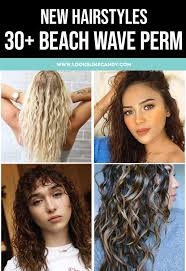 Hough's medium length hair has been permed into some seriously big curls to create this crazy gorgeous curly bob look. Updated 30 Sensuous Beach Wave Perm Styles August 2020