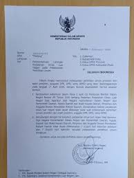 Isi surat dinas sendiri merupakan permasalahan kedinasan seperti pemberitahuan suatu izin. Kemendagri Buat Surat Edaran Larang Asn Lakukan Perjalanan Dinas Saat Pemilu Pilpres Liputan6 Com