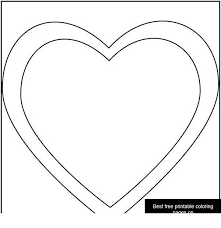 Les coloriages de coeur peuvent aussi être imprimés pour simplement s'amuser et se divertir. Coloriage Coeur Simple 4 Des Pages A Colorier Imprimables Gratuites Pour Les Enfants