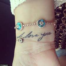 The tattoo seen on her hand includes the initials of her estranged husband, lamar odom. Pin On Tattoos