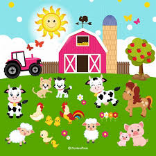 Farm Animals Clipart Farmer Girls Clipart Farm Clipart Etsy Animal Clipart Farm Animals Farmer Girl