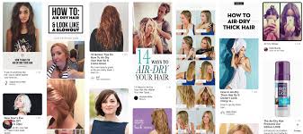 Short haircuts can actually make dry, damaged hair look even worse, while longer styles can help tone down the puffiness. We Tried Air Dry Hairstyles And Here S What Happened