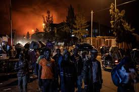 The eruption of mount nyiragongo on saturday night sent about 5,000 people fleeing from the city of goma across the nearby border into rwanda, while another 25,000 others sought refuge to the. Jyev2xv4to3mlm