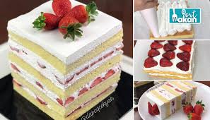 Ketahui cara membuat kek hari jadi ikan yang pasti menjadi tangkapan harian pada parti seterusnya. Cara Buat Kek Lapis Strawberi Sedap Cantik Bertingkat Macam Kedai Bakery Guna Bahan Mudah Je Port Makan