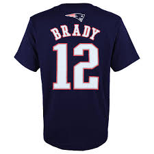 Nike tom brady new england patriots red jersey nwt youth size (10/12) medium. Nike Kids New England Patriots Tom Brady Name Number T Shirt Olympia Sports