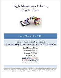 Legal matters often require the assistance of an attorney and the law prevents us from providing legal advice to any person. Learn About Flipster With Your Hcpl Library Card Harris County Public Libraries Mdash Nextdoor Nextdoor