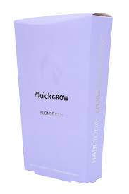 Although genetic factors can contribute to individual differences, it is not as significant as we think.1. Quick Grow Blonde Icon Combo 250ml