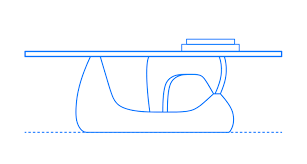 Design detail for a coffee table. Noguchi Table Dimensions Drawings Dimensions Com