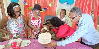 Sarah-Ann Benjamin rings in 105 surrounded by loved ones - Barbados Today