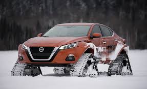 You can buy custom wheels for nissan altima with the same diameter, offset and rim size as your factory wheels. Nissan Altima Te Awd Concept Puts Snow Tracks On The Sedan
