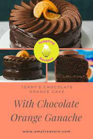This Prizewinning Chocolate Orange Cake Is Moist Fudge Like And Utterly Luxurious Topped And F Orange Chocolate Cake Terrys Chocolate Orange Cake Orange Cake