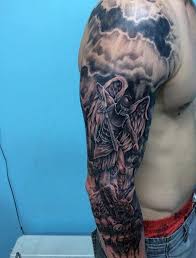 Colegio san miguél arcángel is born on 2003 by the initiative of a group of married couples from the federation of schoenstatt families. 155 Saint Michael Tattoos Everything You Need To Learn With Meanings Wild Tattoo Art