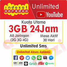 Untuk pemakaian internet di luar negeri, pelanggan akan dikenakan biaya sesuai dengan ketentuan dari roaming partner smartfren Jual Kartu Perdana Paket Data Indosat Im3 Unlimited 3 Gb Free Youtube Di Lapak Agni Olshop Bukalapak