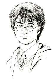 Anniversaire sur le thème d'harry potter : Dessin Harry Potter 21 Supers Dessins A Imprimer Gratuitement