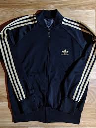 Black And Gold Adidas Hoodie Adidas Originals Vintage Tracksuit Top Jacket Black Gold Hype Classic Old School In 2020 Vintage Tracksuit Tracksuit Tops Jacket Tops