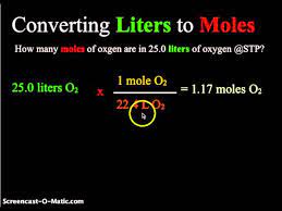 When going from liters to moles you divide by 22.4. Ch 10 Chemistry Converting Moles And Liters Stp Youtube