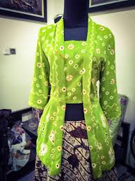 46 model baju batik dress panjang muslim modern masa kini. 36 Ide Kebaya Jumputan Pakaian Batik Model Pakaian