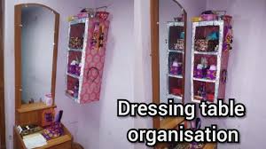 Fabric storage boxes are ideal for storing all those little household items. Dressing Table Organization Dressing Table Organization Ideas Using Diy In Tamil Youtube