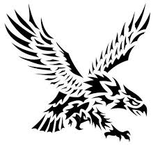 Black And White Eagle Tattoo Designs Cool Celtic Tribal Eagle Tattoo Design Tribal Eagle Tattoo Eagle Tattoo Eagle Tattoos