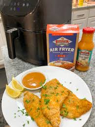 Serve warm with marinara sauce. Air Fryer Fish Da Stylish Foodie