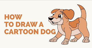 Get it as a book on amazon. How To Draw A Cartoon Dog Easy Drawing Guides