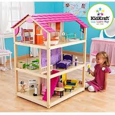 Kidkraft So Chic Dollhouse With 46 Accessories Included Walmart Com Doll House Wooden Dollhouse Dollhouse Furniture