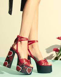 Saint Laurent Paige Platform Leather Sandals Ysl Shoes Leather Sandals Shoe Boots