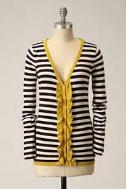 Black And White Striped Cardigan Black White And Yellow Striped Cardigan Clothes Striped Cardigan Cardigan
