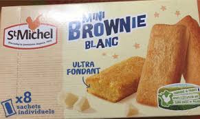 Mini Brownie Blanc St Michel 240 G