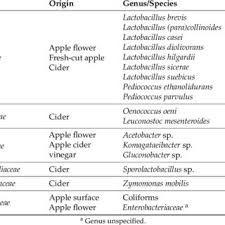Pdf Microorganisms In Fermented Apple Beverages Current Knowledge And Future Directions