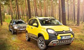 Der neue fiat panda cross ist der fortschrittlichste fiat cross, den es je gab: Fiat Panda 4x4 Cross Vs Dacia Duster Gunstige Suv Im Vergleich