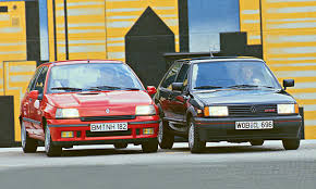 Une vrai voiture qu'on ne fait plus de nos jours!et c'est bien dommage ! Renault Clio 16v Vw Polo G40 Classic Cars Autozeitung De