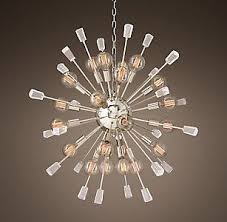 Rh S Italian Starburst Chandelier Starburst Chandelier Ceiling Lights Chandelier