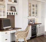 Thailand Factory Fashionable American Style Timber White Rta Kitchen  Cabinets