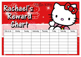 Hello Kitty Reward Chart To Print Free Printable Star Chart