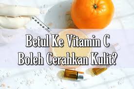 Suntikan vitamin c membawa lebih mudarat tanpa pengawasan pakar bertauliah. Maria Firdz Lifestyle Blogger